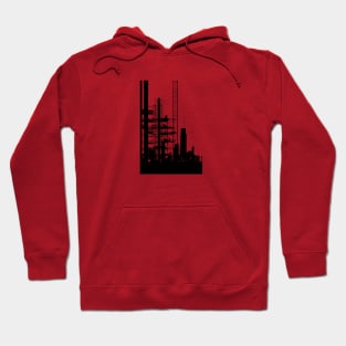 Bauhaus Construction Site Black Hoodie